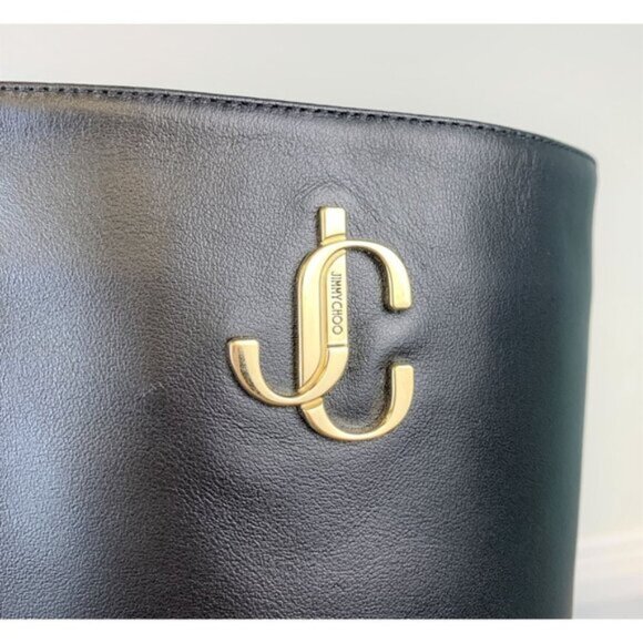 NIB Authentic Jimmy Choo Mahesa 100 Knee Boots SIze 37.5 - Picture 12 of 13